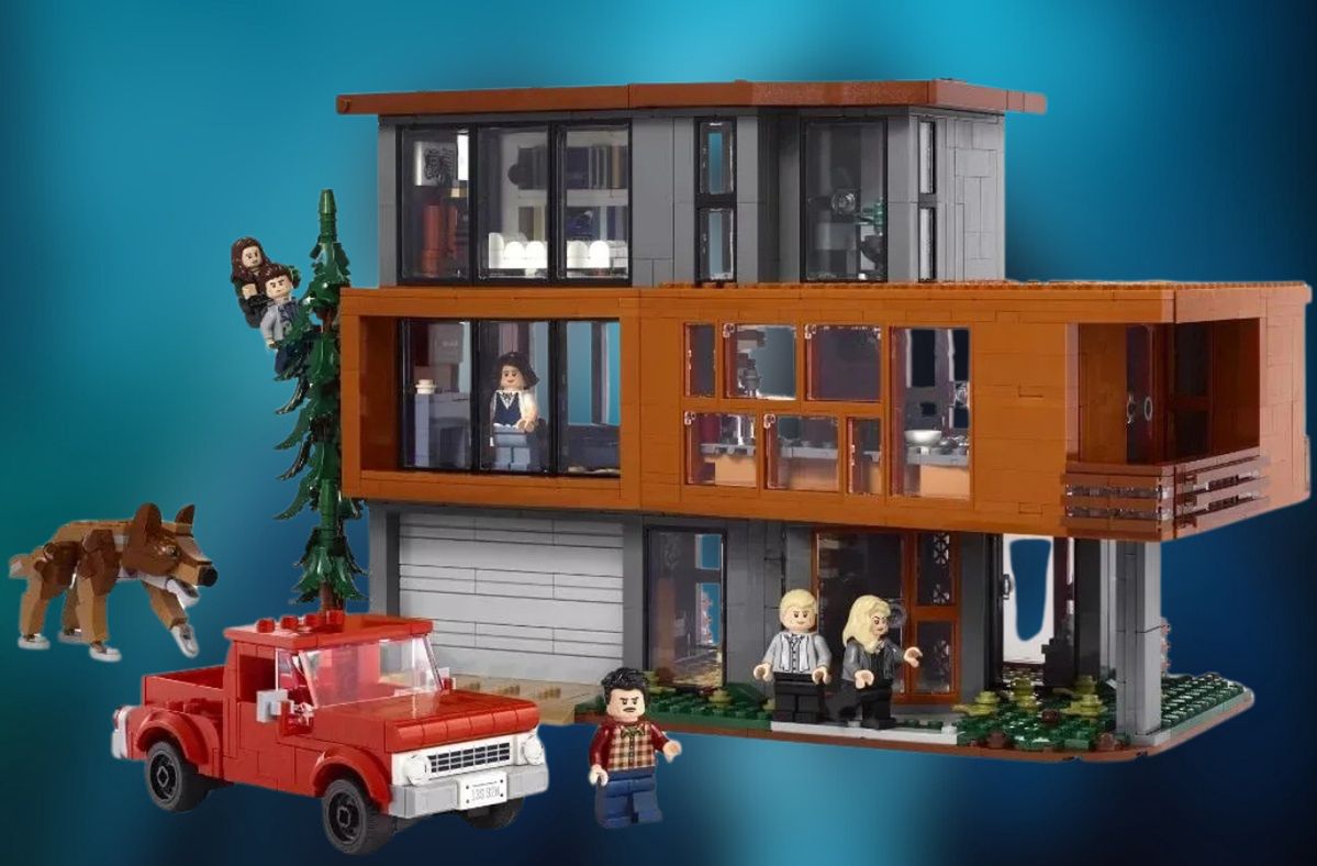LEGO from "Twilight" officially in February! The Cullen house looks