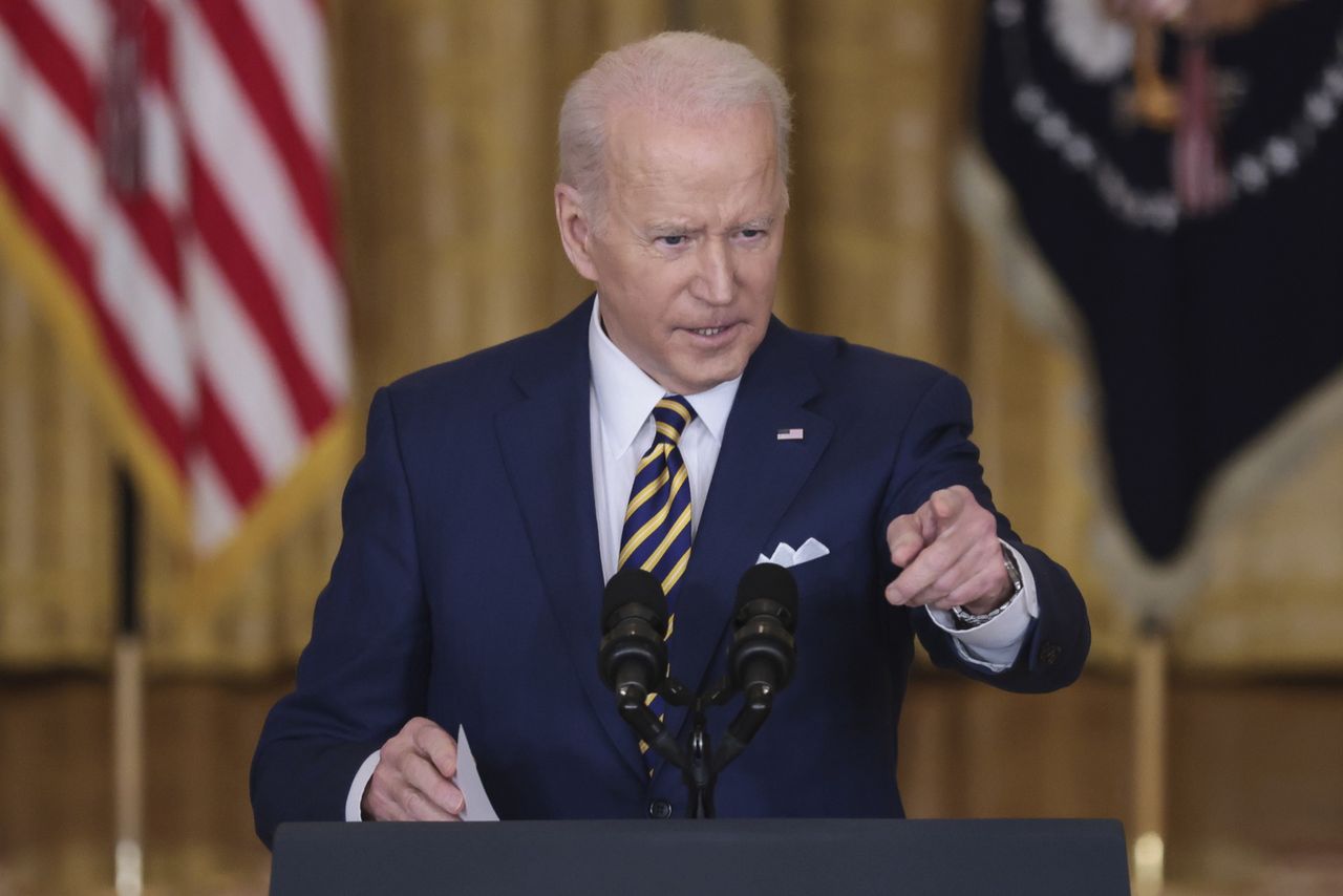 Inwazja Rosji na Ukrainę? Joe Biden o zwiększeniu liczby żołnierzy w Polsce