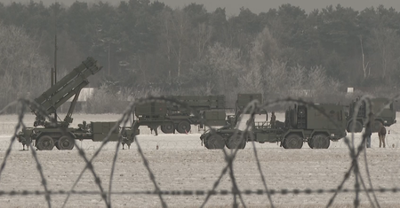 Baterie Patriot rozmieszczone w Warszawie. Jest nagranie