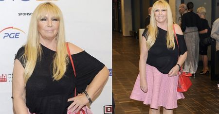 Maryla Rodowicz w różowej spódniczce! (ZDJĘCIA)