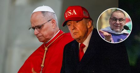 Trump jako Jezus. Uderzył w papieża. Stanowcza ocena dominikanina