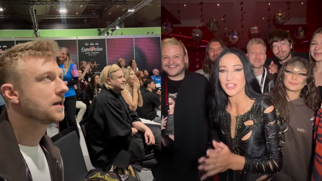 Eurowizja 2025. Grzegorz Dobek pokazał reakcje dziennikarzy na werdykt. Istny szał