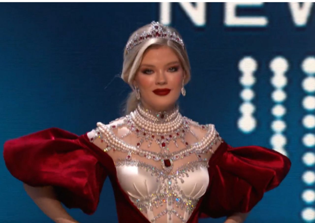 Miss Universe's Russian delegate stirs controversy with 'imperial' dress amid Ukrainian conflict