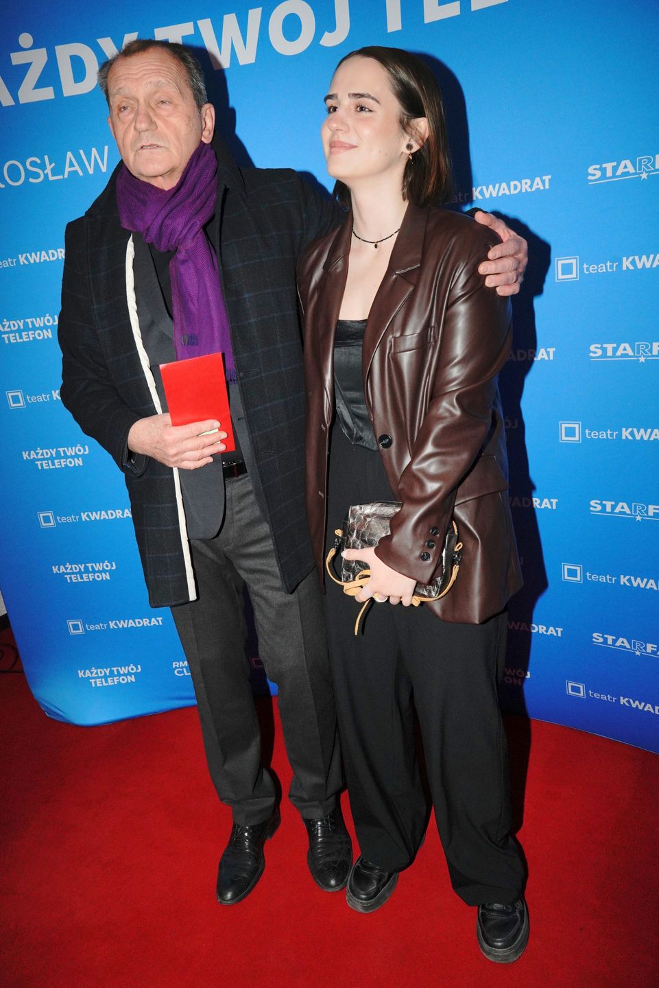 Wojciech Wysocki z córką Rozalią, kwiecień 2026