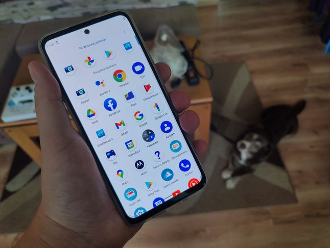 Telefon + pies = mało czasu na testy