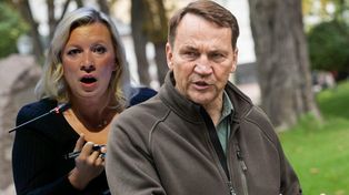 "Rusofobia mózgu". Sikorski rozsierdził Zacharową