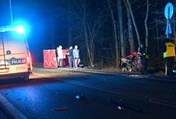 Marki. Tragiczny wypadek na drodze nr 631. Nie żyje jedna osoba