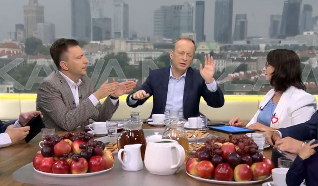 Gorąco w TVN24. Ostre spięcie Schreibera z Piaseckim. "Przeprosi pan?"