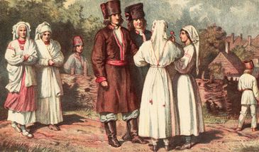 W to ubierali się polscy chłopi. Jeden z największych mitów