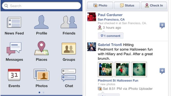 Nowy Facebook zarówno dla Androida, jak i iOS 1