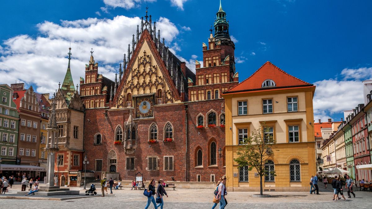 Wrocław, jak wiele innych miast, przetrwał na pracach Wernera z pierwszej połowy XVIII w.