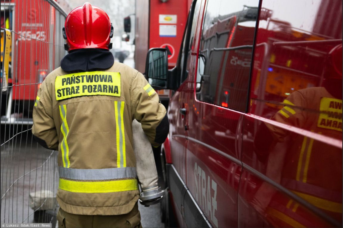 Pożar w Siemianowicach Śląskich. Zginęło czteroletnie dziecko