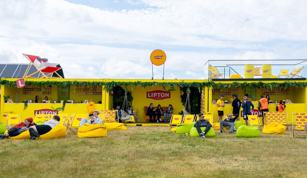 Lipton zmienia festiwalowe rytuały