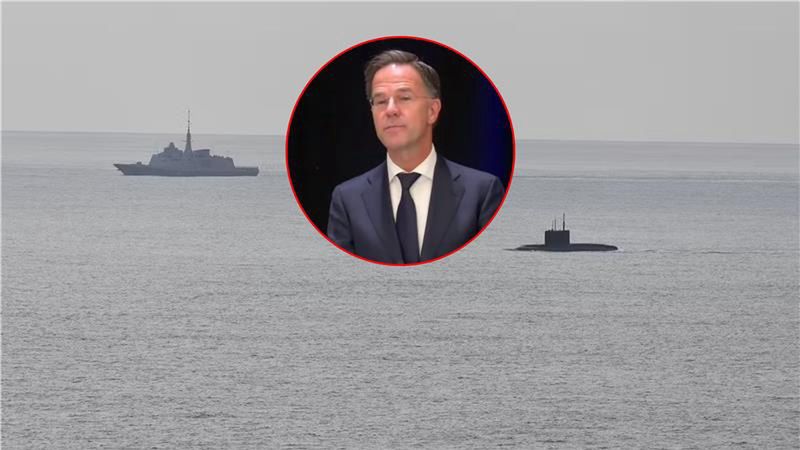 Rosyjski okręt podwodny przepłynął przez duńską cieśninę Wielki 