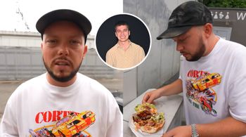 Książulo ocenił kebab Friza. Zrobiło się NIEPRZYJEMNIE. "Zero chrupnięcia, po prostu mięczak"