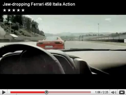 Ferrari 458 Italia - pojedynek[wideo]