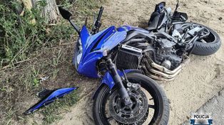 Zakrzewo Kościelne: Poważny wypadek motocyklisty w powiecie płockim.
