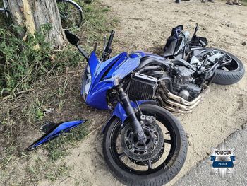 Zakrzewo Kościelne: Poważny wypadek motocyklisty w powiecie płockim.