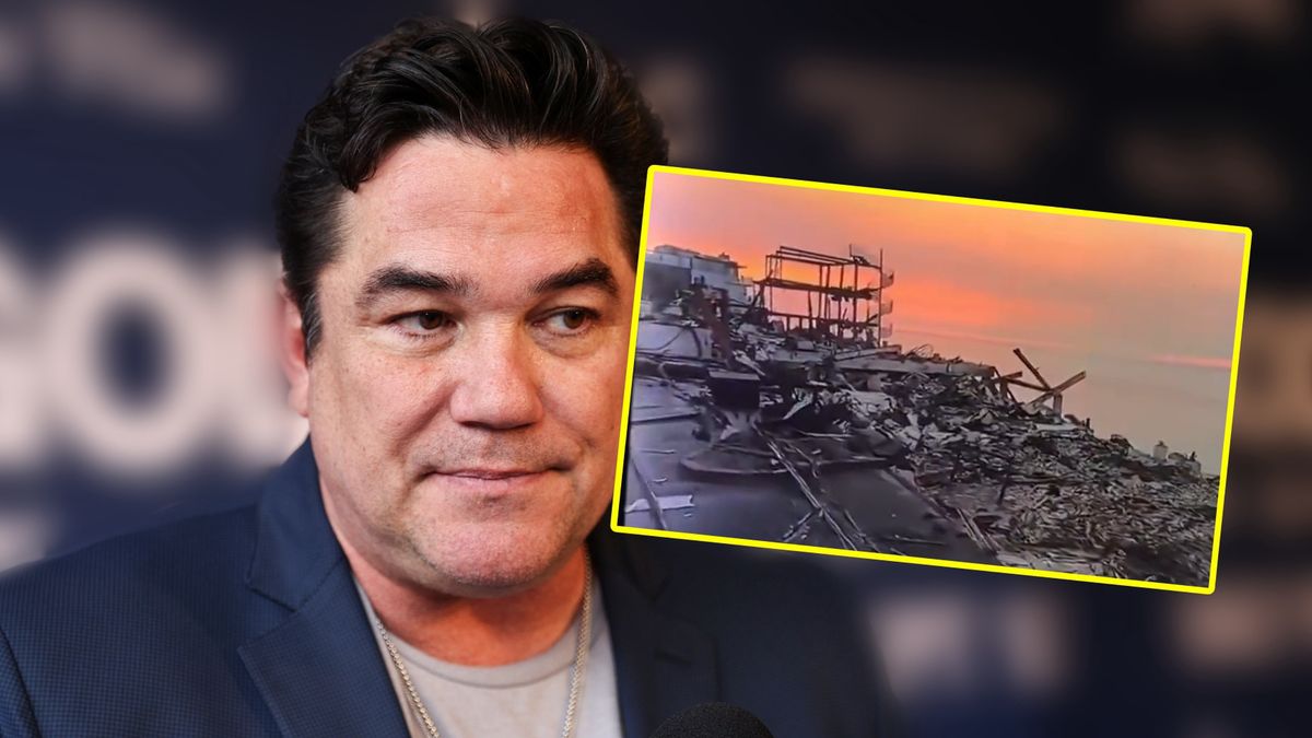 Aktor "Supermana" pokazał zniszczenia po pożarze