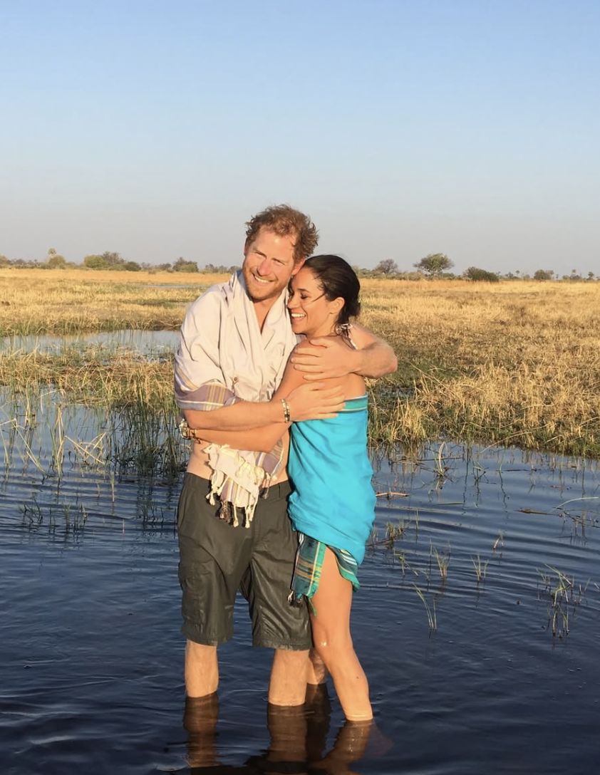 Harry i Meghan w 2016 roku