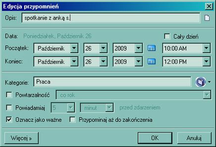 ReminderFox - terminarz zawsze pod ręką 2