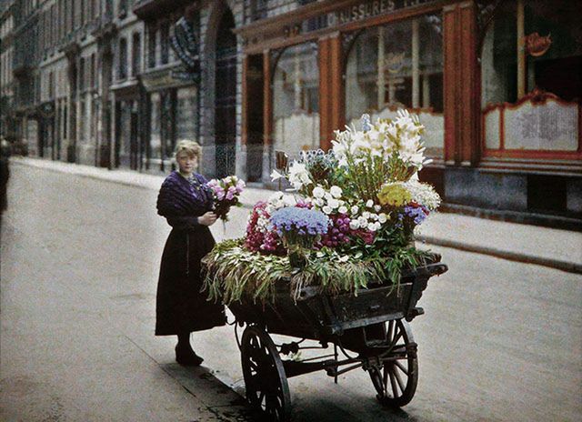 Zobacz kolorowe zdjęcia Paryża sprzed 100 lat 3