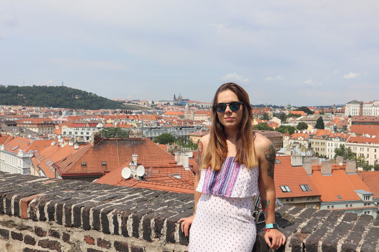 Jedno zdjęcie na Moście Karola i możemy ruszać dalej 