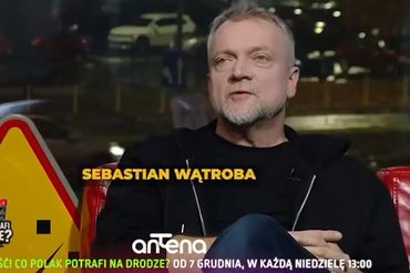 Kadr z zapowiedzi programu „Co Polak potrafi na drodze?”
