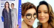 Berenice Marlohe pozuje z Ewą Minge. Projektantka pokazała zupełnie nową fryzurę. "Prima sort babka!" (FOTO)