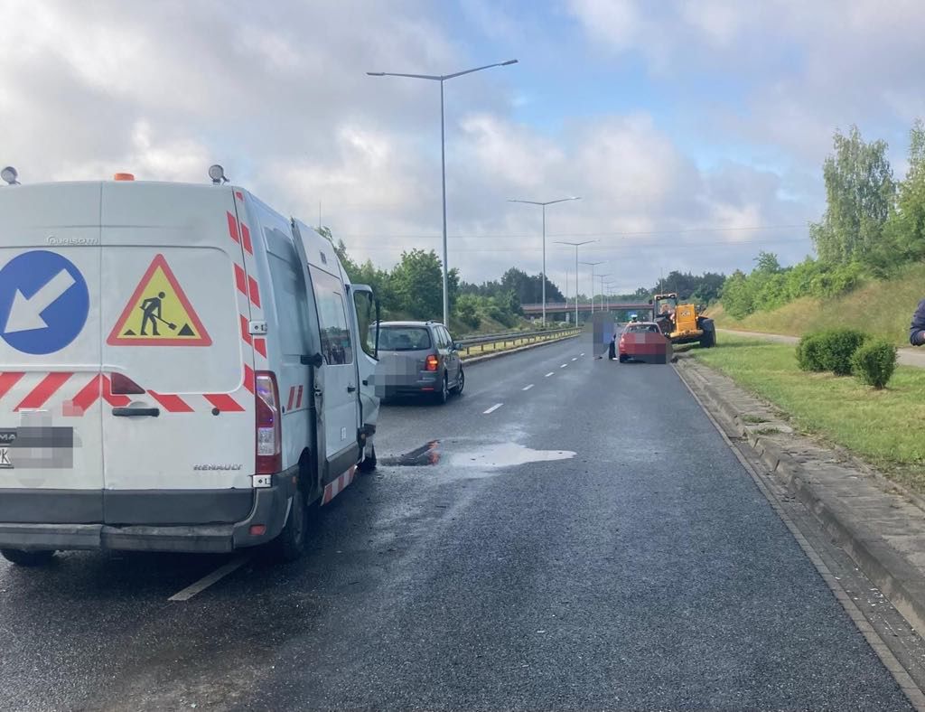 Wypadek na ul. Zagórowskiej w Koninie. Zablokowana Trasa Bursztynowa