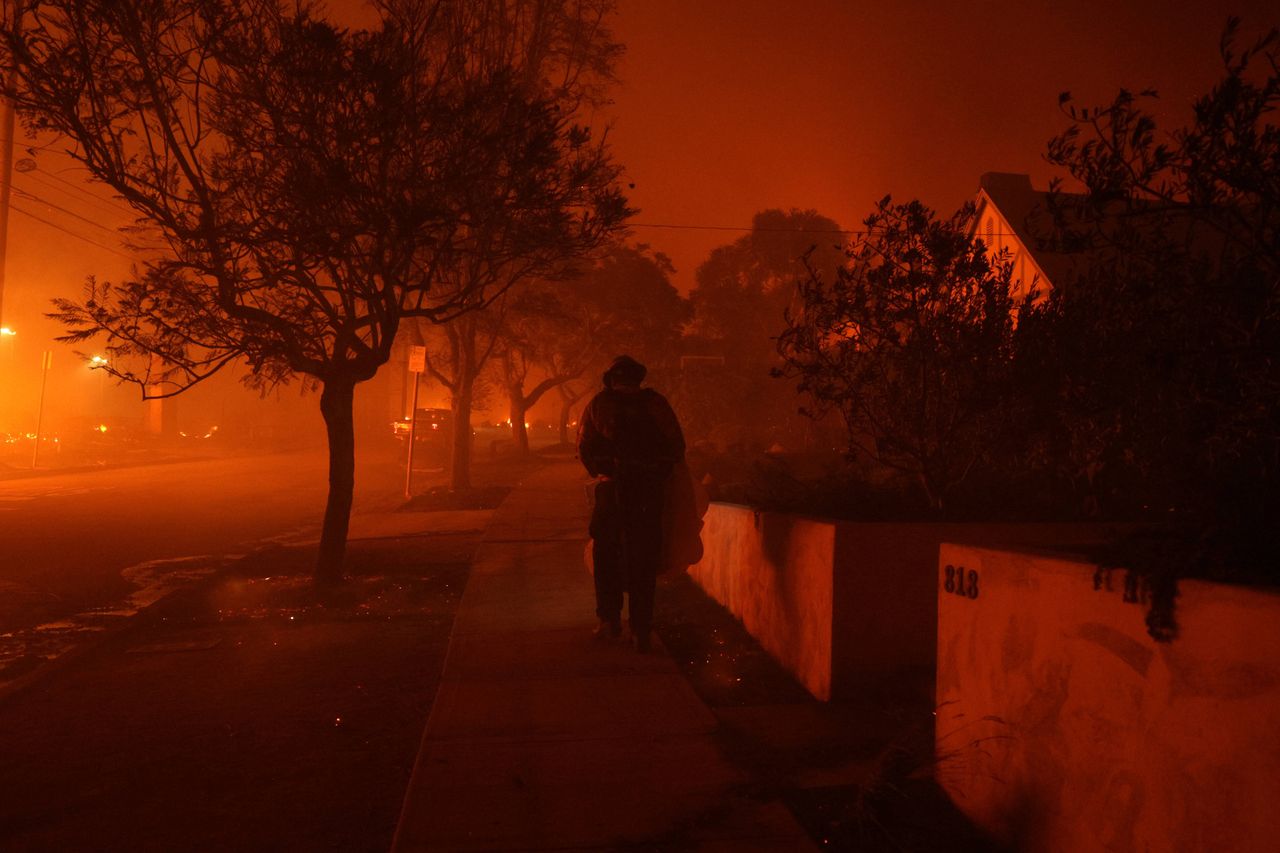 Ogromne pożary dotknęły mieszkańców  Los Angeles