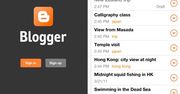 Blogger w App Store