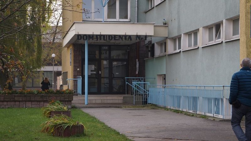 Dom studenta przy ul. Nadbystrzyckiej w Lublinie