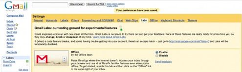 Jak włączyć w Gmailu funkcję Offline?