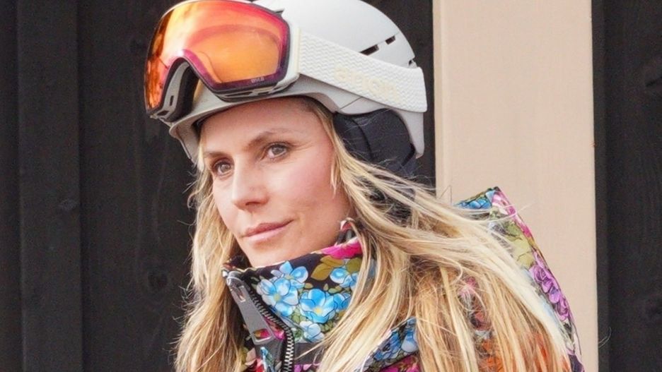 Heidi Klum zaskoczyła stylizacją na stok 