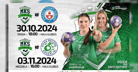 Szczypiornistki MKS FunFloor Lublin zapraszają na dwa mecze pełne emocji w jednym tygodniu!
