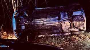 Żary: Na widok policji zaczął uciekać. Rozbił samochód i przyznał, że jest pijany