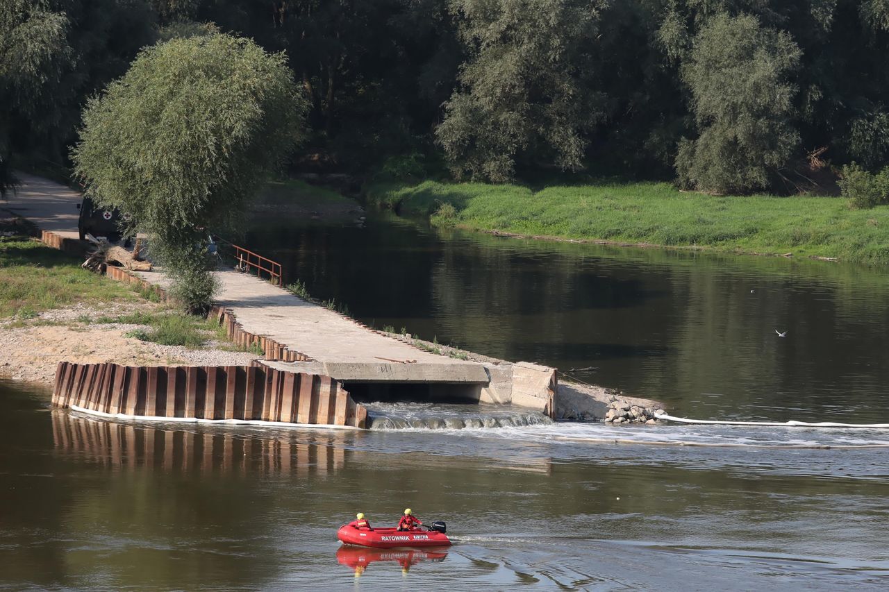 Warszawa. Do Wisły wpadło więcej ścieków niż rok temu