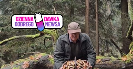 To jeszcze nie koniec. Zobaczcie, co wyniósł z lasu