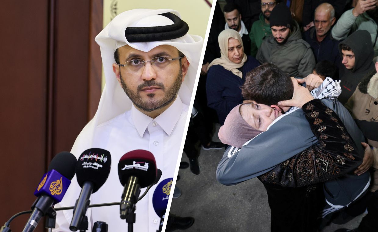 Qatar's Ministry of Foreign Affairs Spokesperson / Freed Palestinian