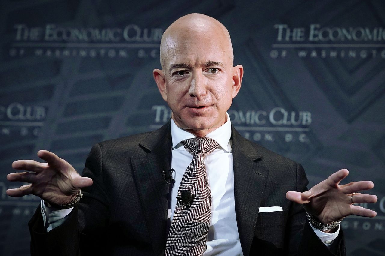 Jeff Bezos, CEO Amazon, fot. Alex Wong/Getty Images
