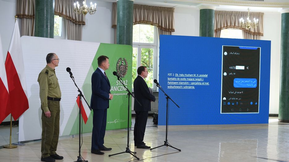Wspólna konferencja MSWiA, MON i SG
