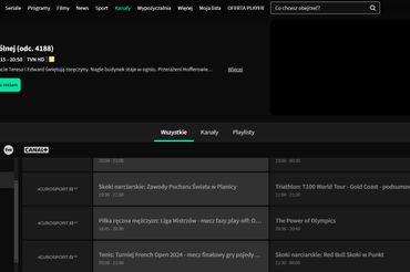 Kanały Eurosport w Playerze