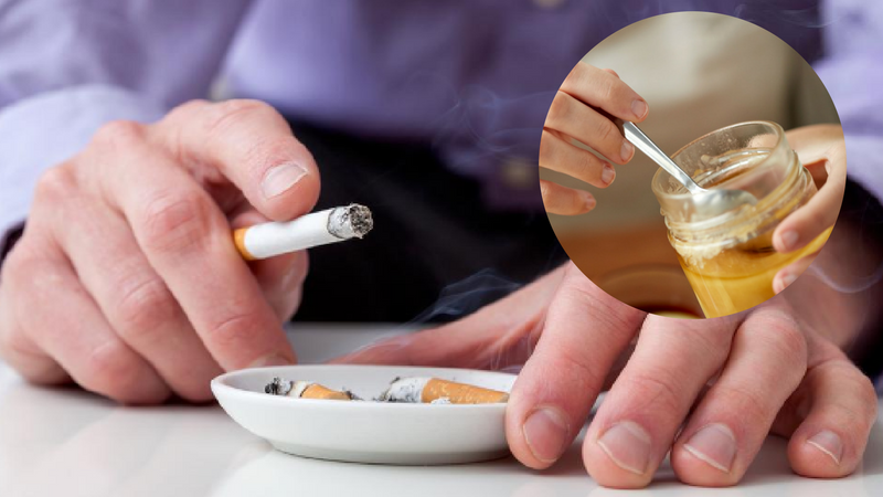 Palisz papierosy? Jedz miód!