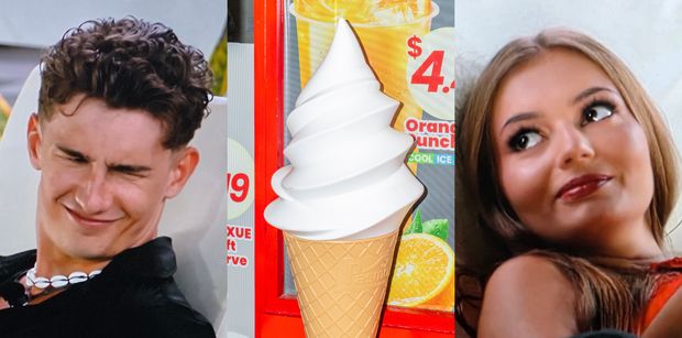 W "Hotelu Paradise" w dzień randkowy takie słyszy się rozmowy. "Próbowałeś kiedyś SAM SOBIE ZROBIĆ LODA?"