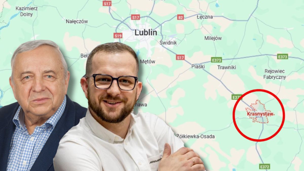 Starosta Janusz Szpak i burmistrz Daniel Miciuła wskazują różne 