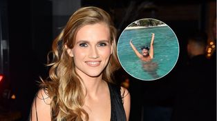Agnieszka Kaczorowska pluska się w turkusowej wodzie na Mauritiusie. Pokazała kadry w bikini: "Radość..."