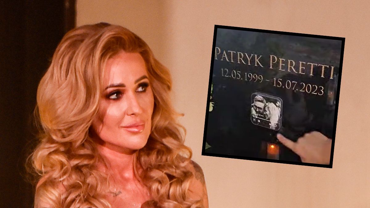 Sylwia Peretti zmodyfikowała grób syna, Patryka Peretti