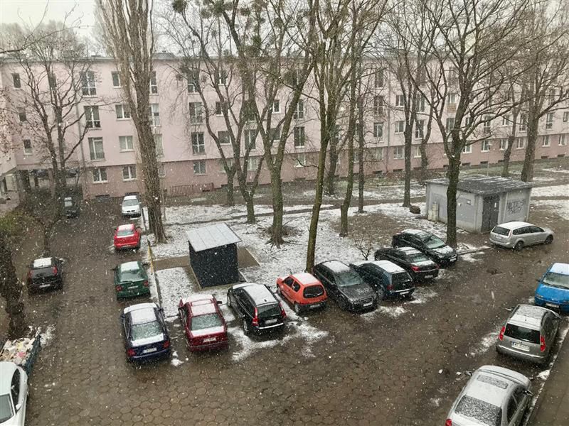 Śnieg w Warszawie. Stara Ochota i Ursynów 