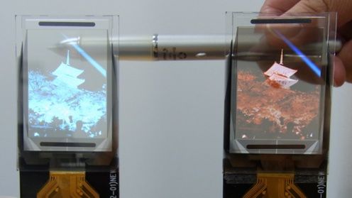 Przeźroczysty i giętki – dwa OLED-y TDK 1